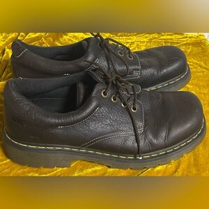 Dr. Doc Martens Men's Shoe Size 13M US 4-Eyelet Oxford Brown Leather Model 8C48